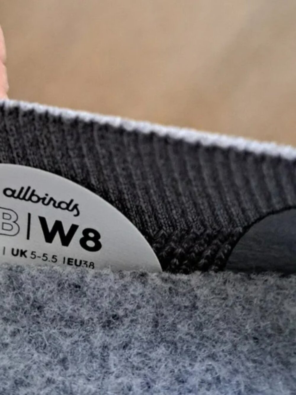 Allbirds Women's Tree Breezer - Color - Mist(Dark Grey) - Size Women 8 - Picture 9 of 9